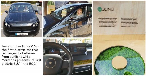 Silke Brand-Kirsch of Schlegel und Partner test drove Sono Motors’ Sion