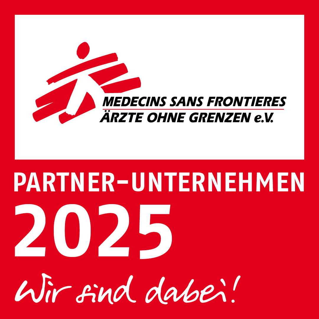 Schlegel und Partner ist wieder Partner-Unternehmen 2025 von ÄRZTE OHNE GRENZEN e.V.