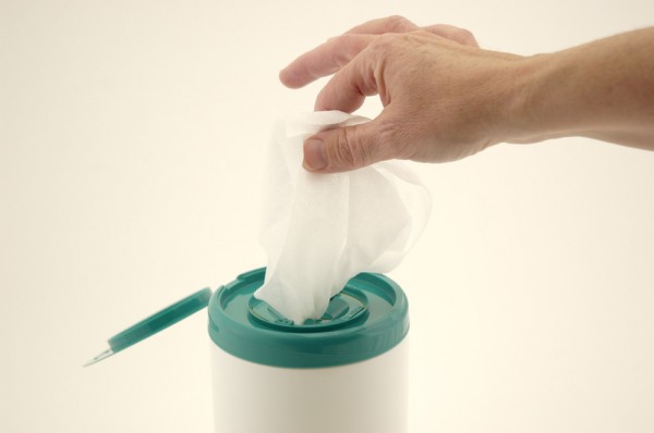 Wipe-out for disposable wipes?